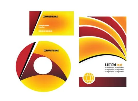 Corporate design Stock Illustration