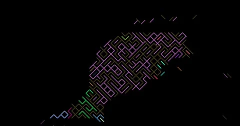 Corporate Diagonal Motion Map of Morocco Stock Footage 324761427