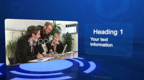 Corporate displays presentation Stock After Effects