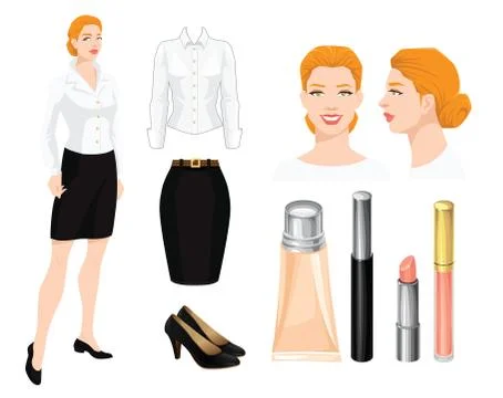 Corporate dress code. イラスト素材