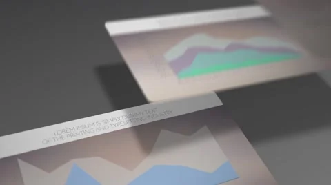 Corporate Drop Logo Stock After Effects