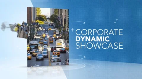 Corporate Dynamic Showcase - After Effects Template Stock After Effects