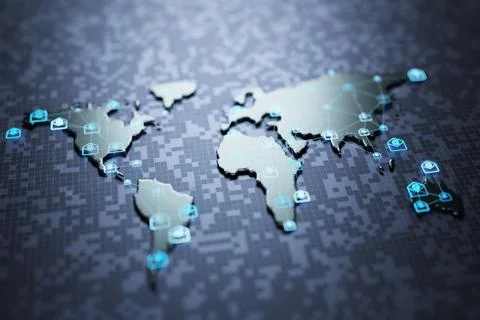 Corporate email. Technical support. Feedback concept. Email concept. Send m.. Stock Illustration