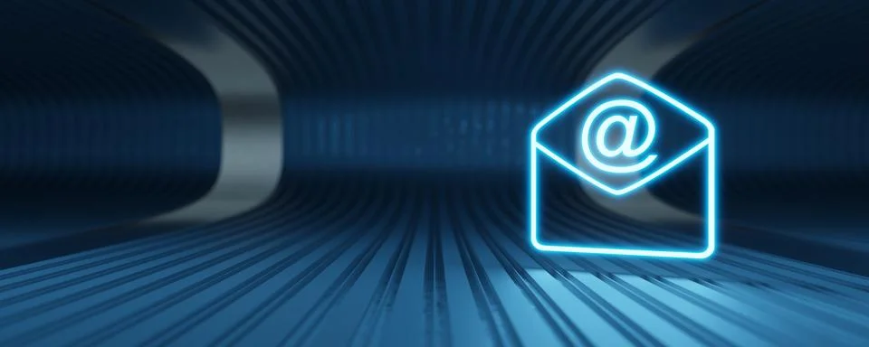 Corporate email. Technical support. Feedback concept. Email concept. Email .. Illustrazione stock