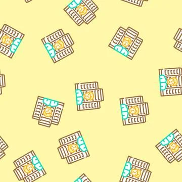 Corporate esg vector seamless pattern Illustrazione stock
