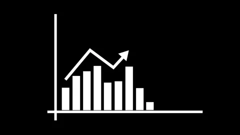 Corporate Financial Growth Visualization with Animated Revenue Charts Stock-Footage 337011750