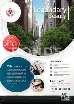 Corporate Flyer Plantilla PSD