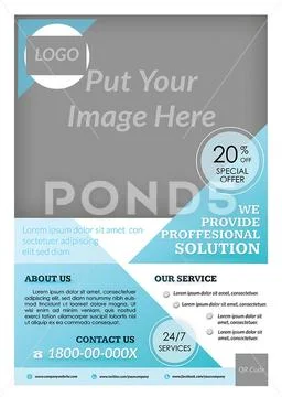 Corporate Flyer Template PSD