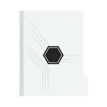 Corporate folder mockup Stock Illustration