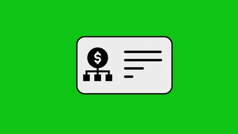 Corporate funding structure visualization with animated checkmark icon on g.. Stock-Footage 346497010
