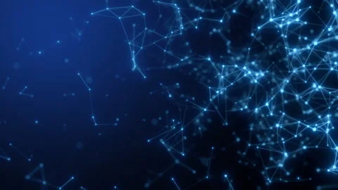 Corporate geometric loop abstract technology backdrops Stock Footage 233486948