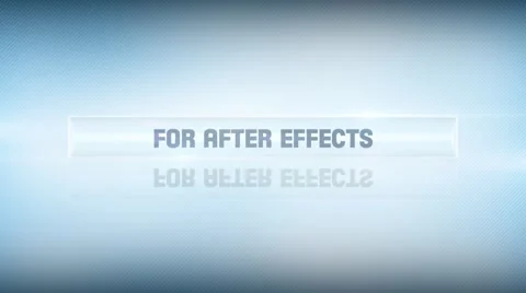 Corporate Glassy Promo 스톡 After Effects