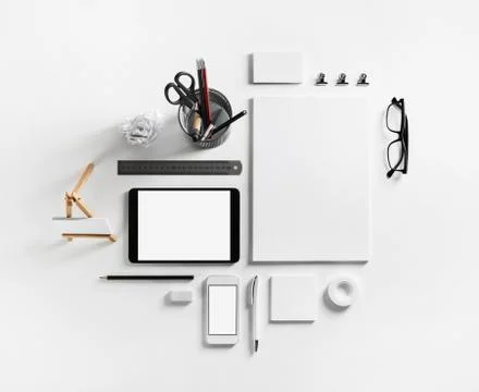 Corporate ID template Stock Photos