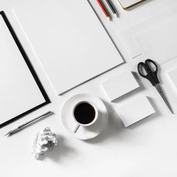Corporate ID template Stock Photos
