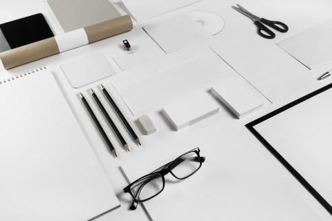 Corporate ID template Stock Photos