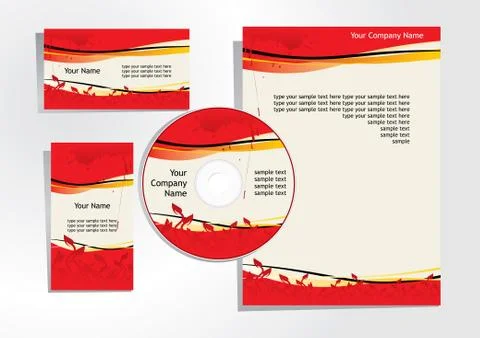 Corporate identity 2 Stock Illustration