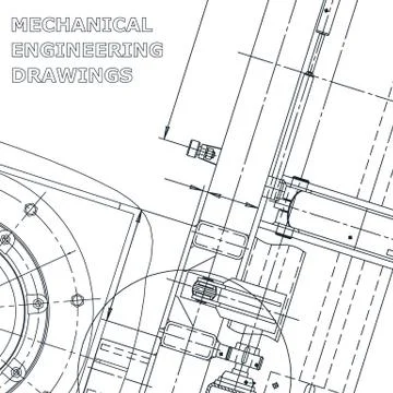 Corporate Identity. Computer aided design systems. Blueprint, scheme, plan, s Stock Illustration