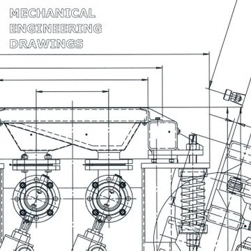 Corporate Identity. Computer aided design systems. Blueprint, scheme, plan, s Stock-Illustration