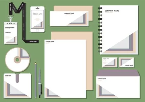 Corporate Identity Designs Illustration