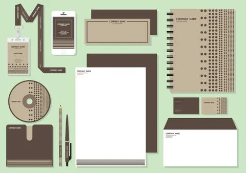 Corporate Identity Designs Illustration