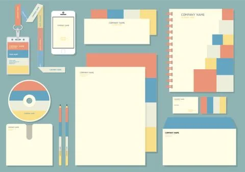 Corporate Identity Designs Illustration