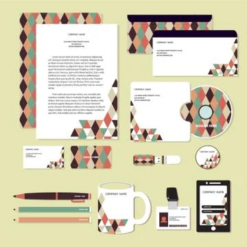 Corporate Identity Designs イラスト素材