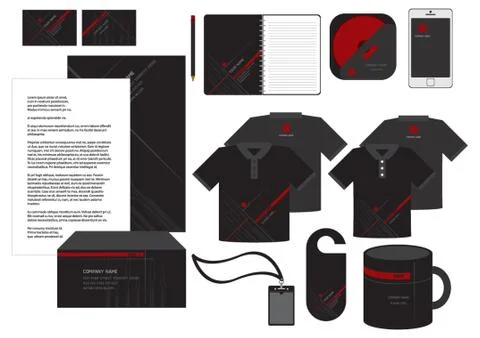 Corporate Identity Designs イラスト素材