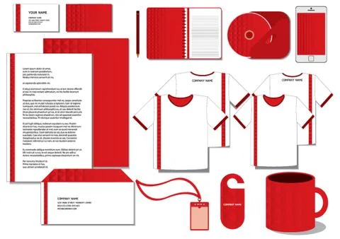 Corporate Identity Designs イラスト素材
