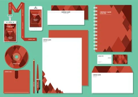 Corporate Identity Designs Illustration