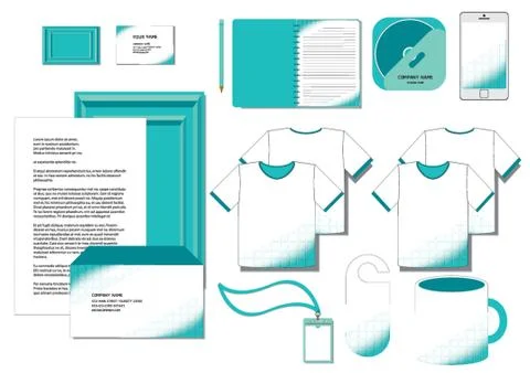 Corporate Identity Designs イラスト素材