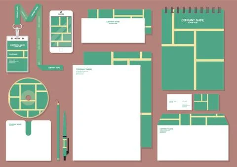 Corporate Identity Designs Illustration