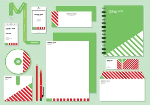 Corporate Identity Designs Illustration