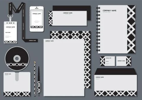 Corporate Identity Designs Illustration