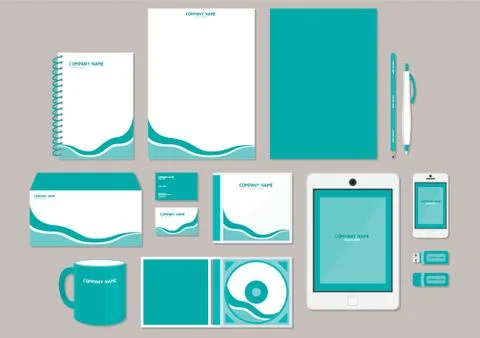 Corporate Identity Designs Illustration