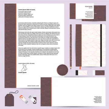 Corporate Identity Elements イラスト素材