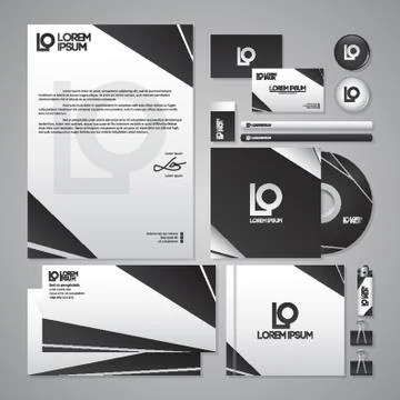 Corporate Identity Elements イラスト素材