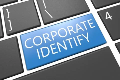 Corporate identity Stock Illustration