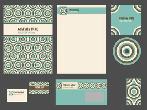 Corporate identity Stock Illustration