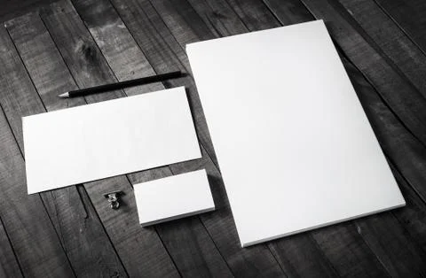Corporate identity mockup Stock Photos