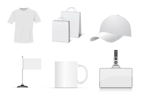 Corporate identity set Illustrazione stock