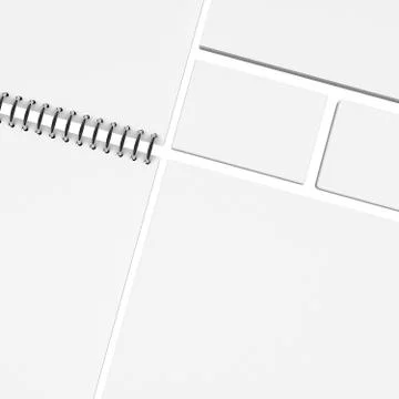 Corporate identity template Stock Illustration