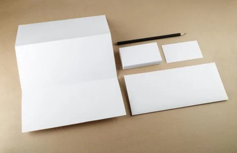 Corporate identity template Stock Photos