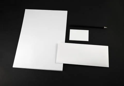 Corporate identity template Stock Photos