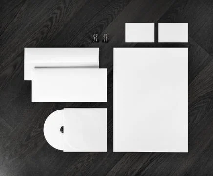 Corporate identity template Stock Photos