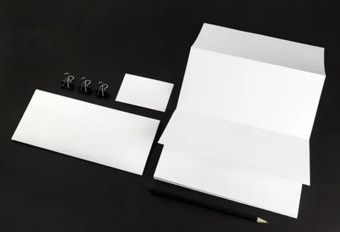 Corporate identity template Stock Photos