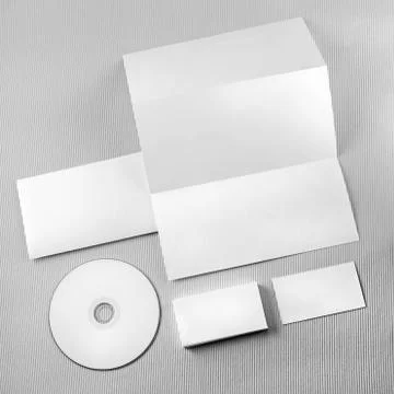 Corporate identity template Stock Photos
