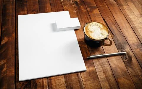 Corporate identity template Stock Photos