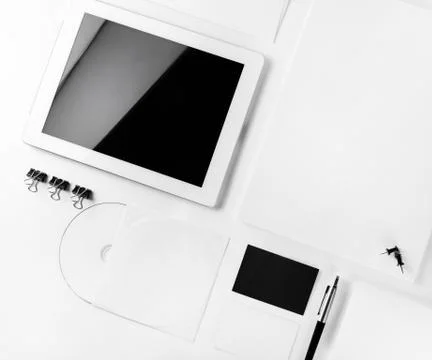 Corporate identity template Stock Photos