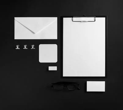 Corporate identity template Stock Photos