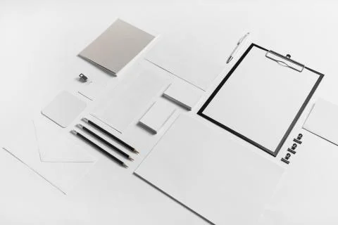 Corporate identity template Stock Photos